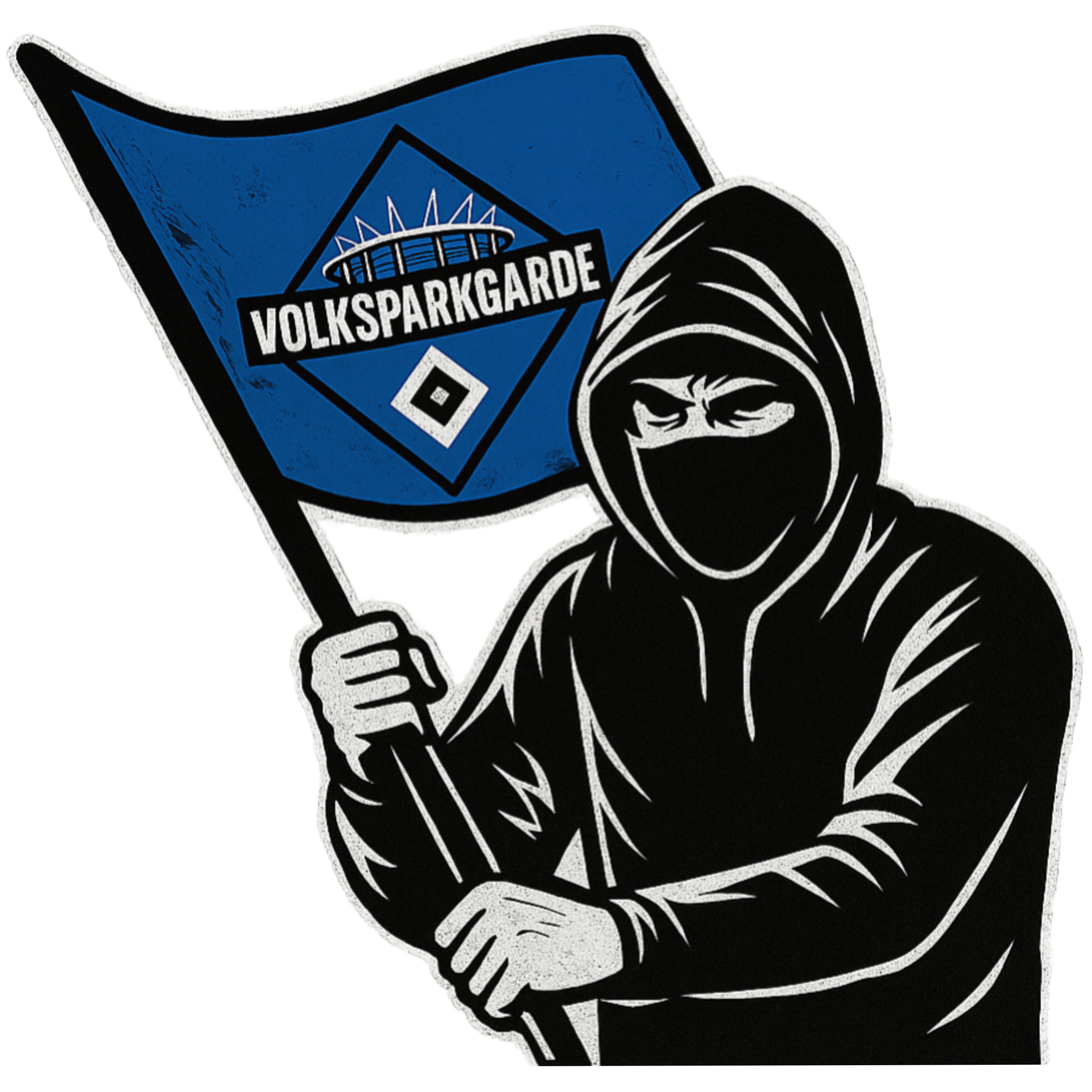 Volksparkgarde Flagge